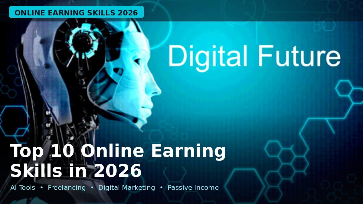 Top 10 online earning skills 2026